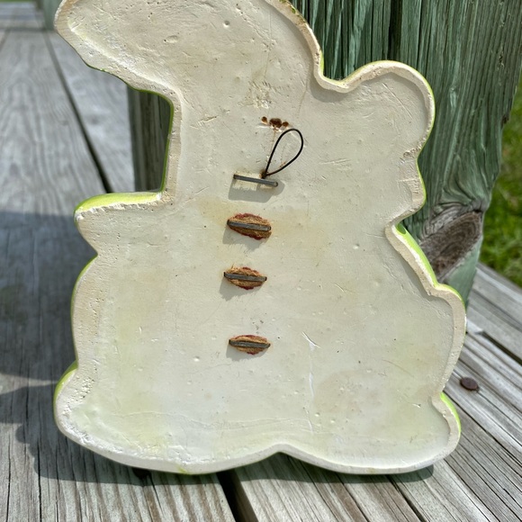 Frog Bathometer Vintage Chalk-ware - Picture 3 of 4